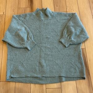 Wonderly Turtleneck Sweater in Sage Green